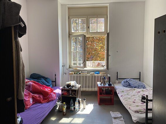 Pagalbą narkotikų vartotojams teikiantis centras Frankfurte „Eastside“