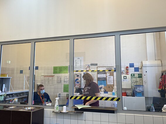 Pagalbą narkotikų vartotojams teikiantis centras Frankfurte „Eastside“