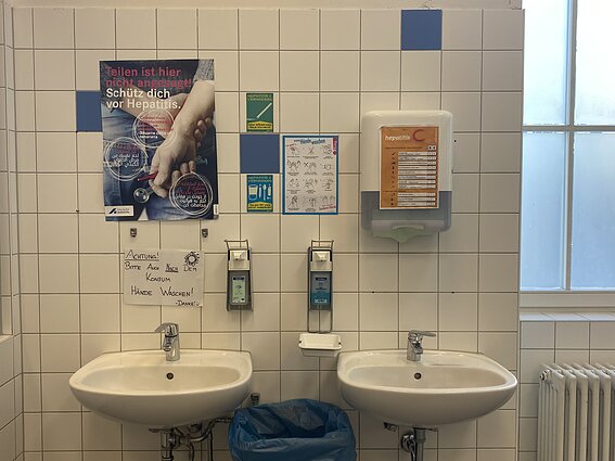Pagalbą narkotikų vartotojams teikiantis centras Frankfurte „Eastside“
