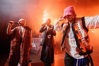 „Kalush Orchestra“ koncerto akimirka