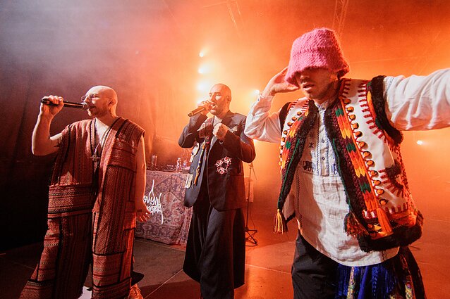 „Kalush Orchestra“ koncerto akimirka