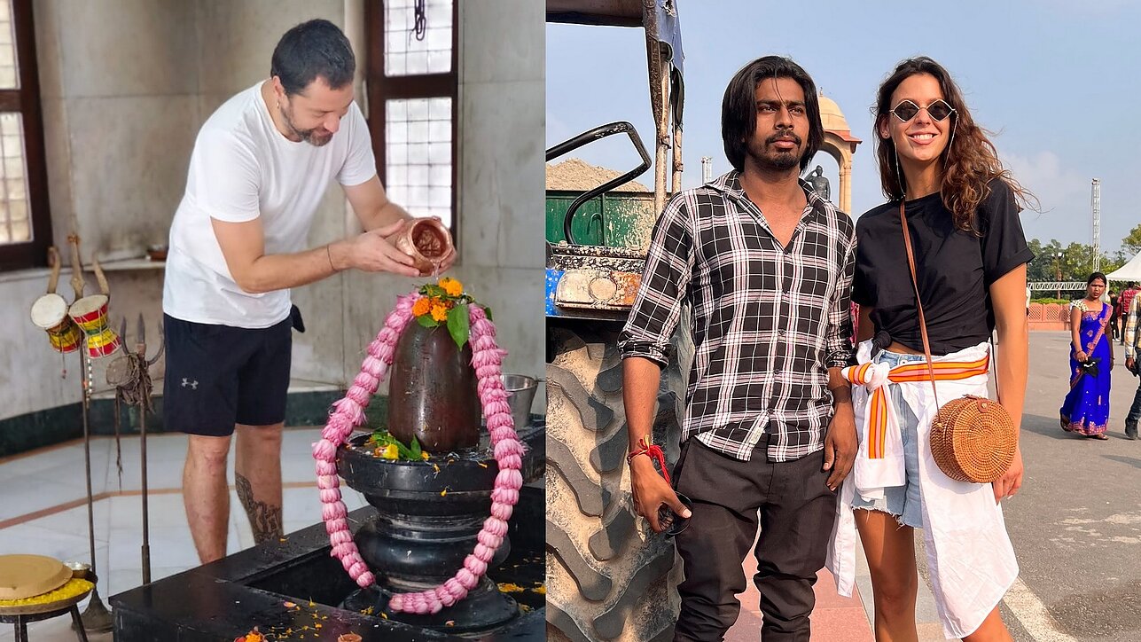 Leono Somovo ir Diletos viešnagės Indijoje akimirkos