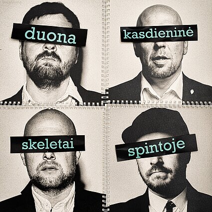 „G&G Sindikato“ albumo „Duona Kasdieninė / Skeletai Spintoje“ viršelis