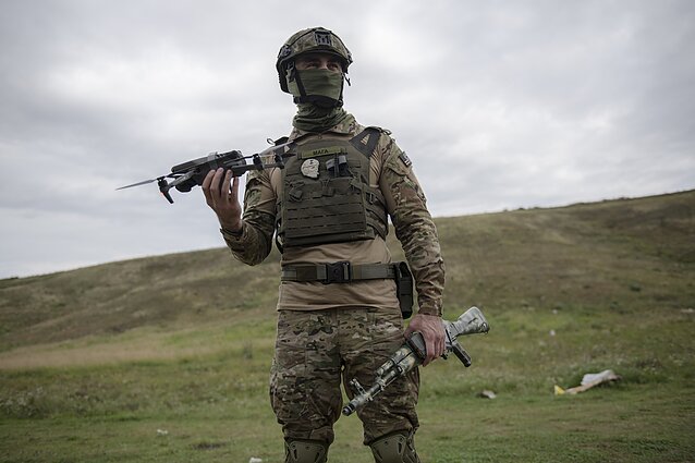 Drones in Ukraine (associative image) Drones in Ukraine (associative image)