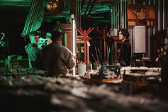 Roko Yan klipo filmavimo akimirka