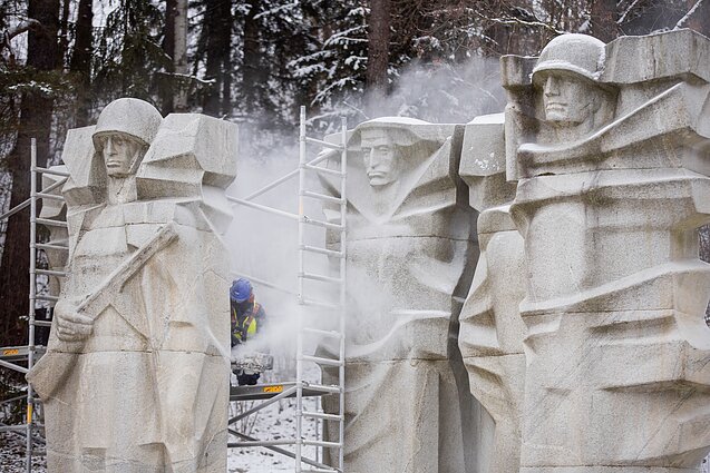 Paminklas sovietų kariams. Asociatyvi nuotr.