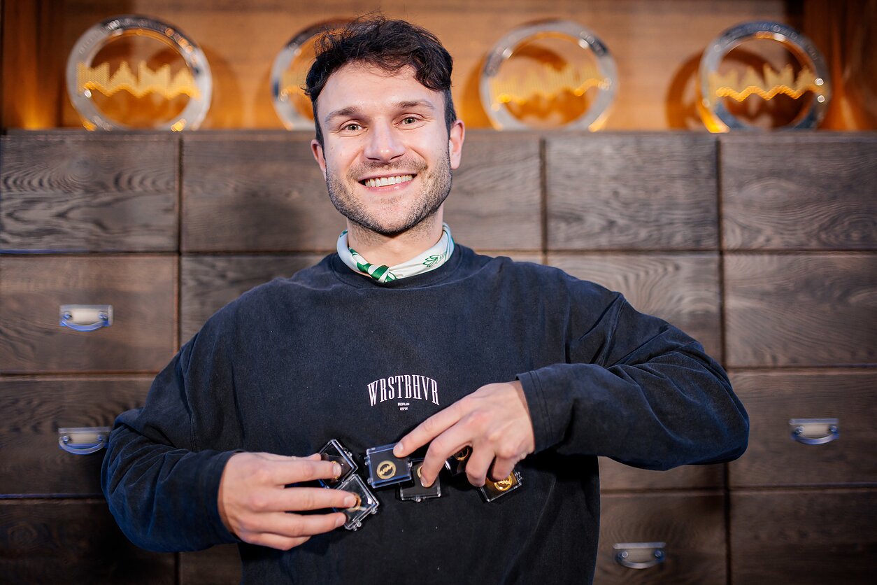 Vaidas Baumila M.A.M.A. nominantų paskelbimo ceremonijoje