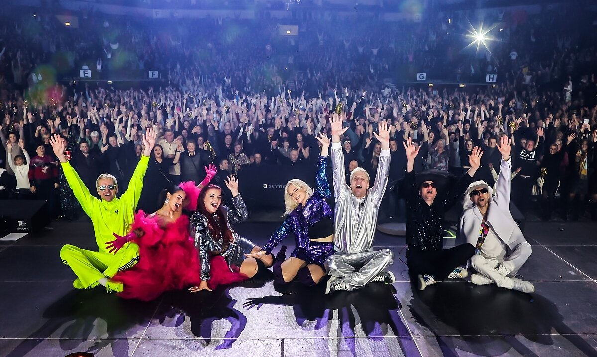 Sauliaus Prūsaičio ir Iglės koncerto akimirka