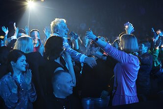 Sauliaus Prūsaičio ir Iglės koncerto akimirka