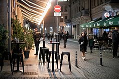 Vilniaus barai naktį Vilniaus barai naktį