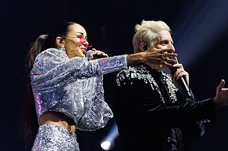 Sauliaus Prūsaičio ir Iglės koncerto Kaune akimirka