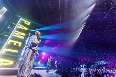 Sauliaus Prūsaičio ir Iglės koncerto Kaune akimirka