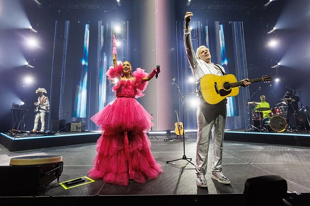 Sauliaus Prūsaičio ir Iglės koncerto Kaune akimirka