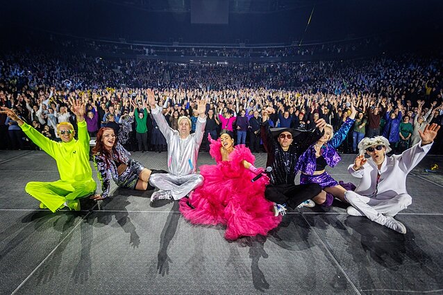 Sauliaus Prūsaičio ir Iglės koncerto Kaune akimirka