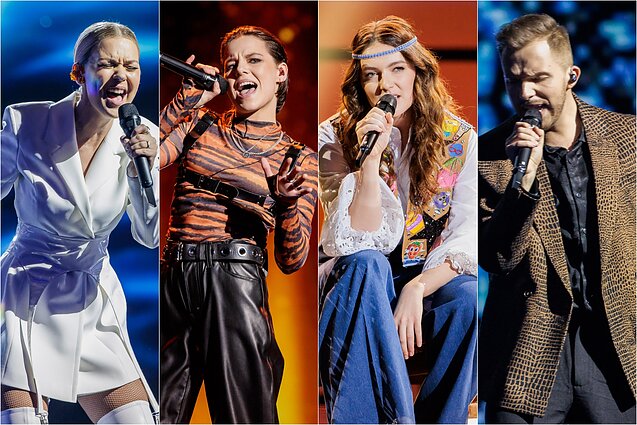 Nacionalinės 2023-ųjų „Eurovizijos“ atrankos „Pabandom iš naujo!“ dalyviai