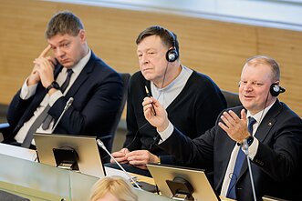 Andrius Mazuronis, Valentinas Bukauskas, Saulius Skvernelis