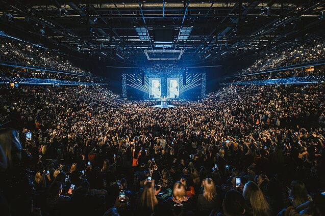 Natalijos Bunkės koncerto akimirka