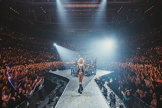 Natalijos Bunkės koncerto akimirka