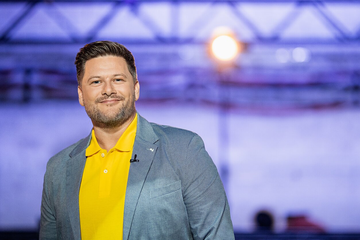 LRT naujo sezono pristatymo filmavimas