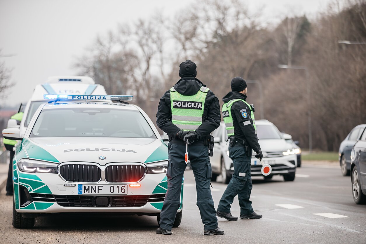 Kelių policijos ir LTSA reidas