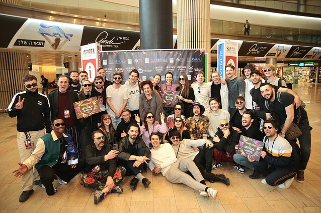 „Eurovizijos“ dalyviai Izraelyje 