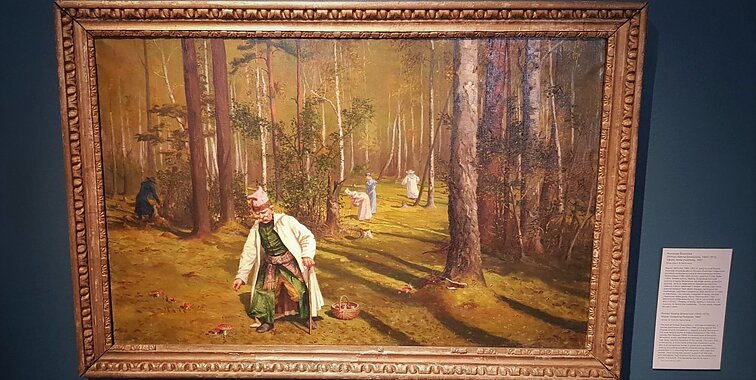 Romanas Švoinickis (1845-1915). „Vaiskis renka musmires“, 1897 Romanas Švoinickis (1845-1915). „Vaiskis renka musmires“, 1897
