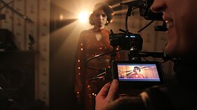 Nombeko Augustės klipo filmavimo akimirka Nombeko Augustės klipo filmavimo akimirka