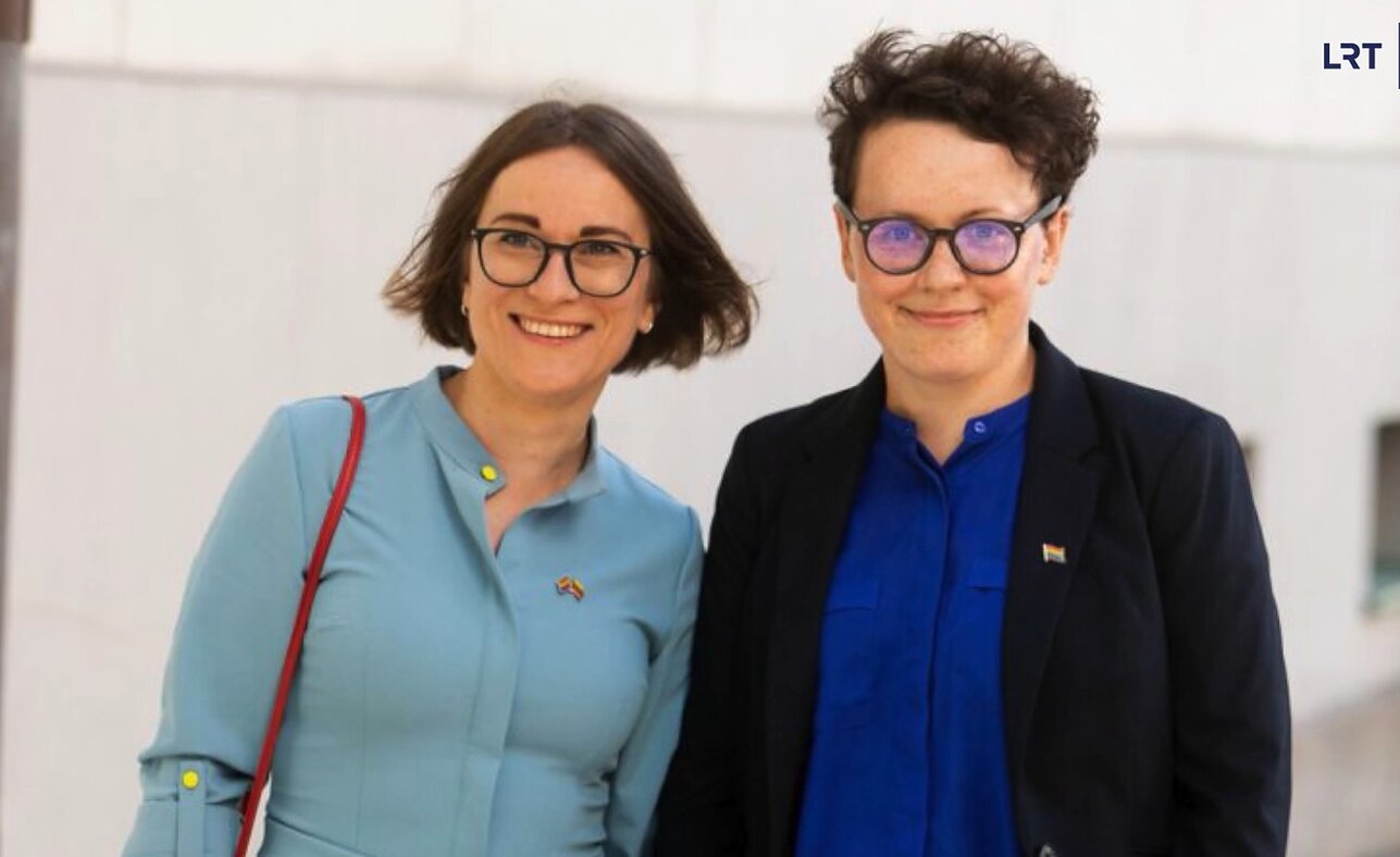 Birutė Sabatauskaitė ir Jūratė Juškaitė Birutė Sabatauskaitė ir Jūratė Juškaitė