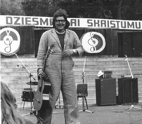 Virgis Stakėnas 1975-aisiais