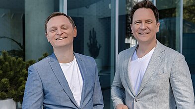 Liudas Mikalauskas ir Eugenijus Chrebtovas