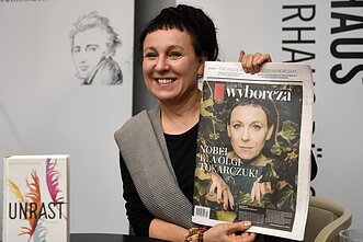 Nobelio premijos laureatė Olga Tokarczuk