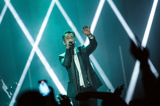 Alano Chošnau koncerto akimirka