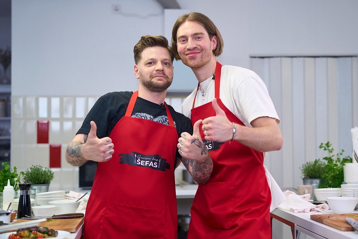 Laidos „Gaminu kaip šefas“ filmavimas