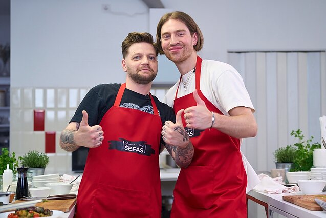 Laidos „Gaminu kaip šefas“ filmavimas