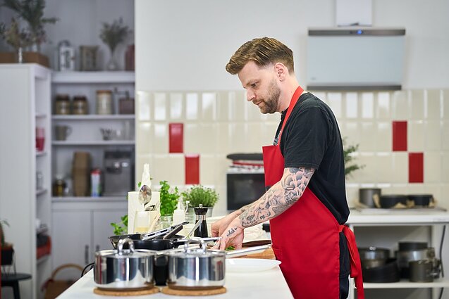 Laidos „Gaminu kaip šefas“ filmavimas