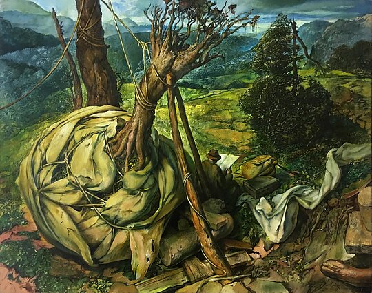 Samuelis Bakas, „Kelyje“, 2003 m. Samuelis Bakas, „Kelyje“, 2003 m.