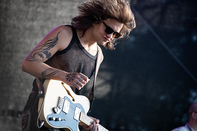 Festivalio „Bliuzo naktys“ akimirka - scenoje Gamka