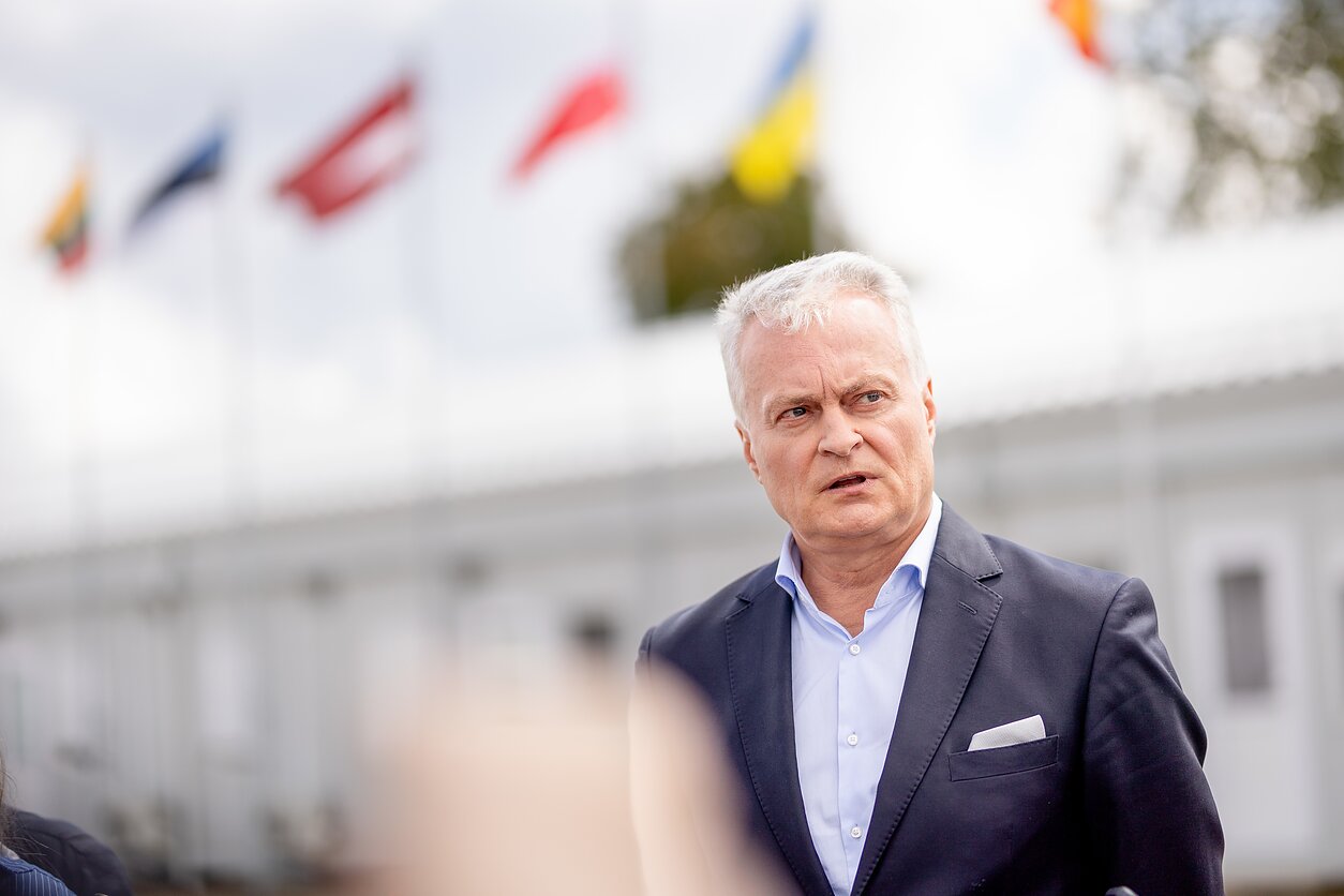Gitanas Nausėda viešėjo Šilalėje