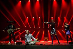 Sauliaus Prūsaičio koncerto akimirka