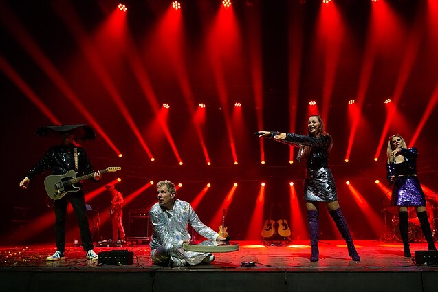 Sauliaus Prūsaičio koncerto akimirka