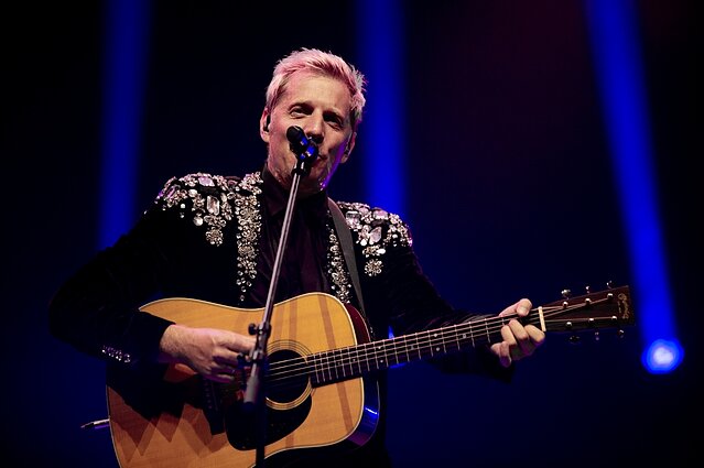 Sauliaus Prūsaičio koncerto akimirka