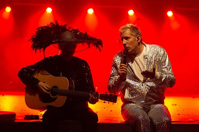 Sauliaus Prūsaičio koncerto akimirka