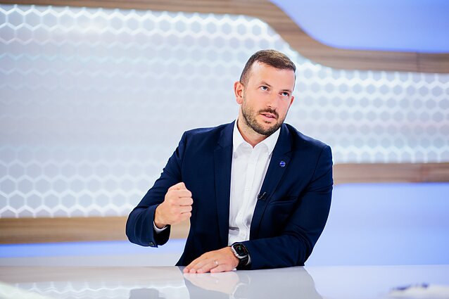 Virginijus Sinkevičius laidoje „Dienos tema“ Virginijus Sinkevičius laidoje „Dienos tema“