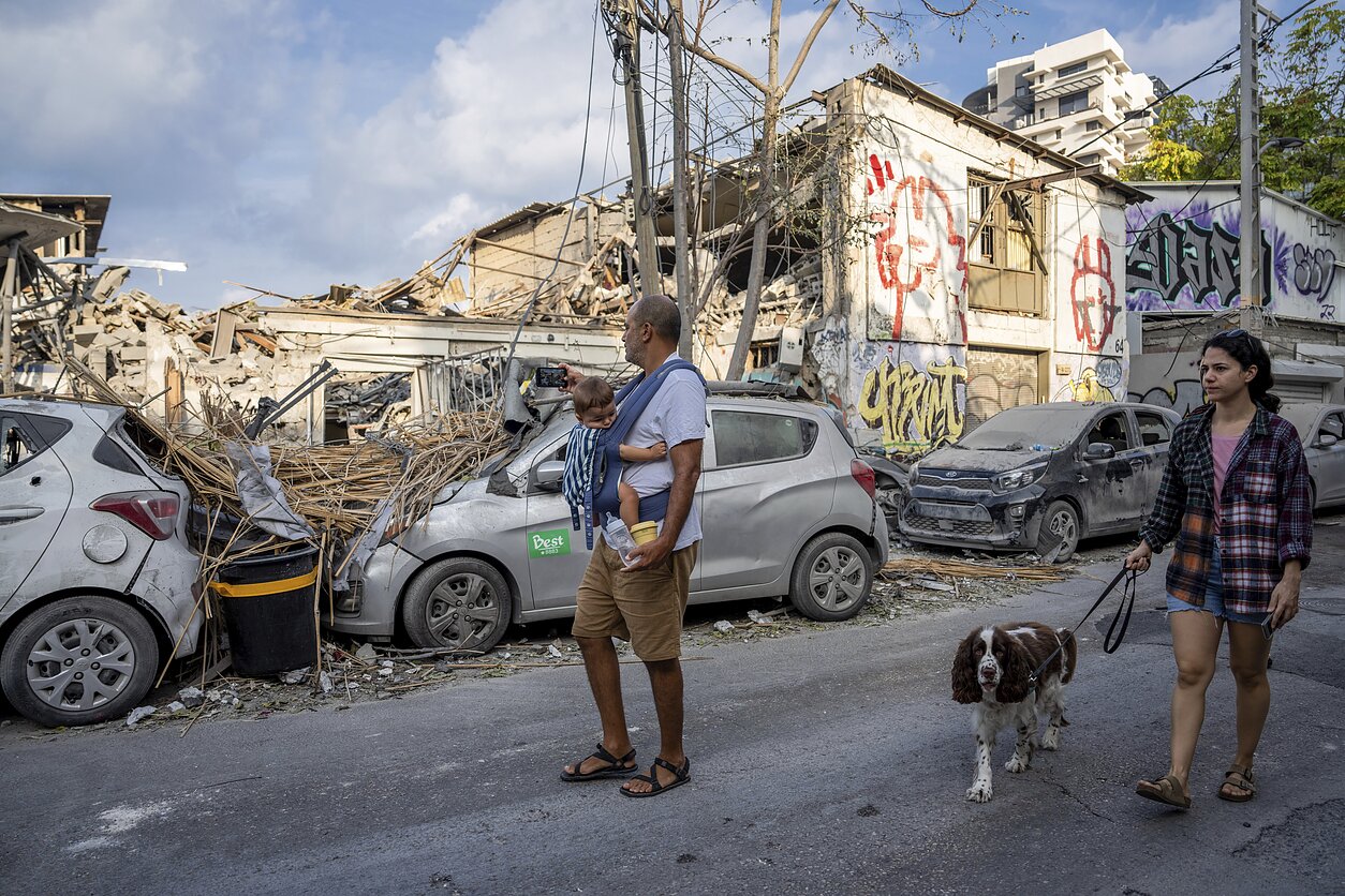 Izraelio gyventojai po „Hamas“ atakos
