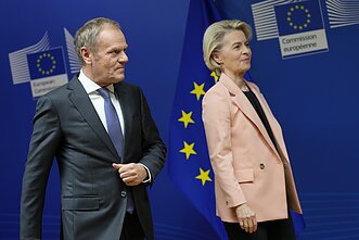 Donaldas Tuskas ir Ursula von der Leyen