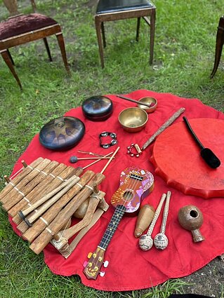 Terapijoje naudojami muzikos instrumentai