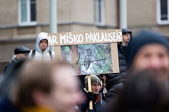Protestas dėl miškų kirtimo
