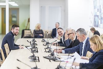 Laikinosios Seimo komisijos dėl pranešėjo istorijos posėdis