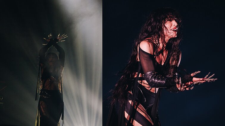 Loreen koncerto akimirkos