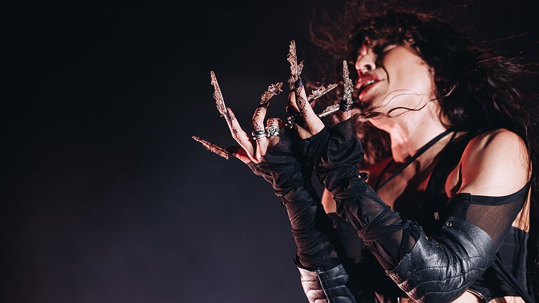 Loreen koncerto akimirka